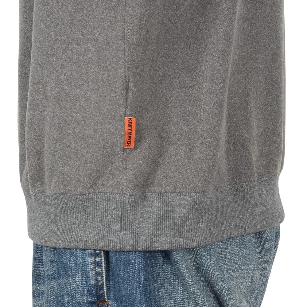 クリフメイヤー（KRIFF MAYER）（メンズ）モチノビ ラビットロンT 長袖Tシャツ スタンド 2417814:15:GRAY