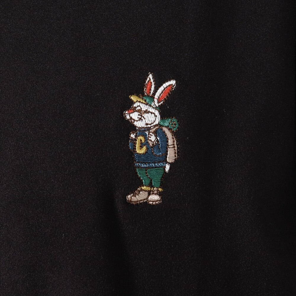 クリフメイヤー（KRIFF MAYER）（メンズ）モチノビ ラビットロンT 長袖Tシャツ スタンド 2417814:19:BLACK