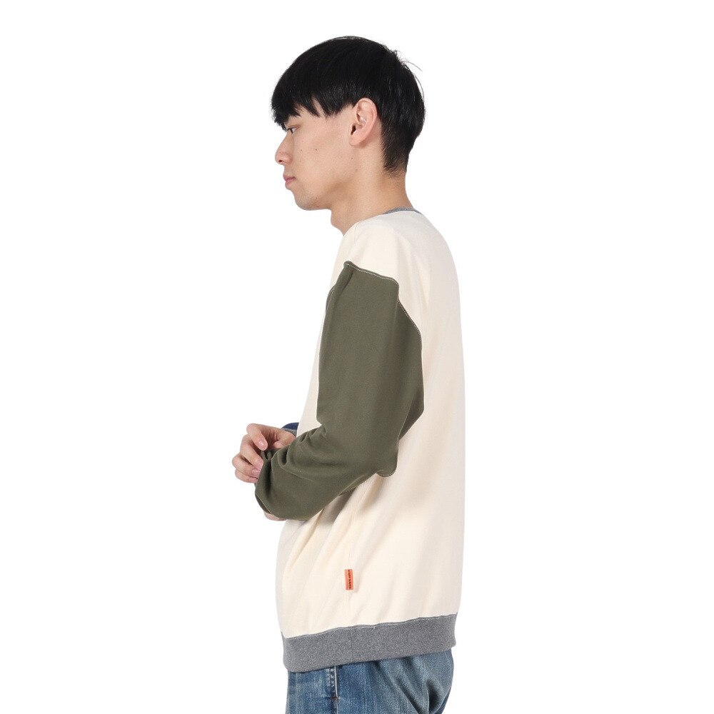 クリフメイヤー（KRIFF MAYER）（メンズ）モチノビ ラビットロンT 長袖Tシャツ スタンド 2417814:90:MULTI-COL