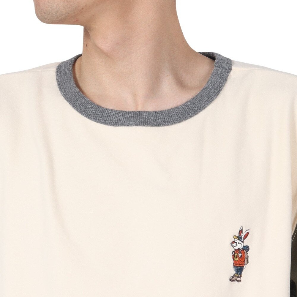 クリフメイヤー（KRIFF MAYER）（メンズ）モチノビ ラビットロンT 長袖Tシャツ スタンド 2417814:90:MULTI-COL