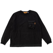 (メンズ)モチノビ デザイン クルーネック 長袖Tシャツ 2417815