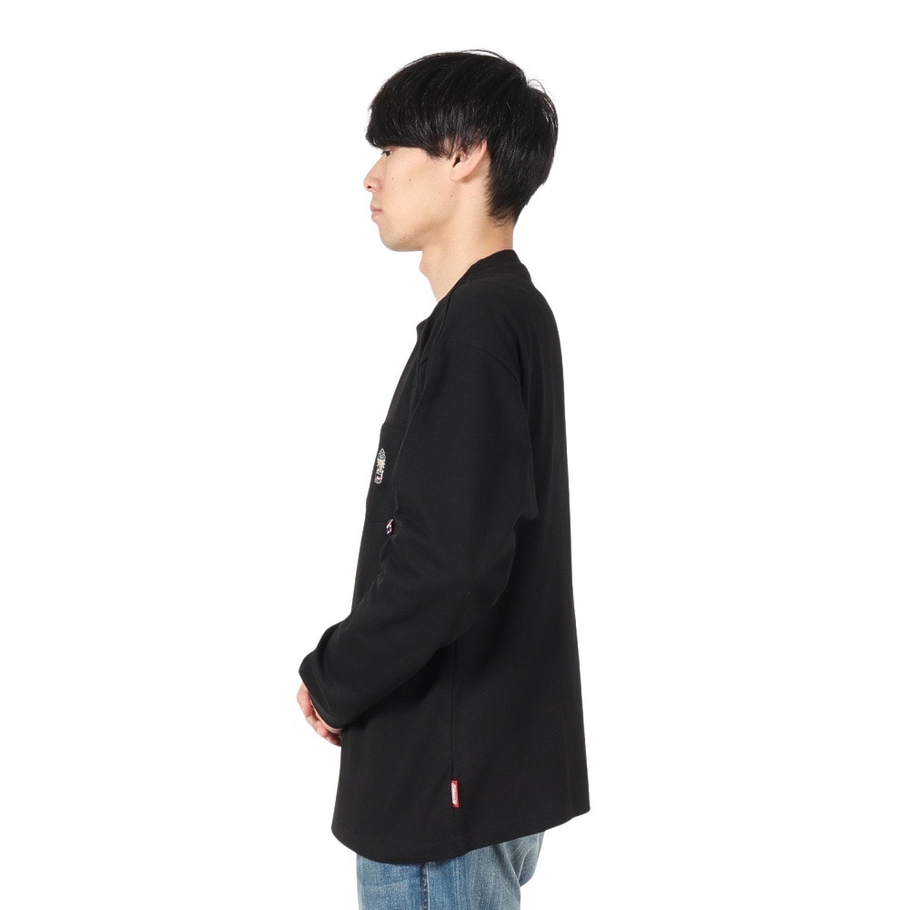 コールマン（Coleman）（メンズ）天竺 ポケット 長袖Tシャツ X5450A BLK