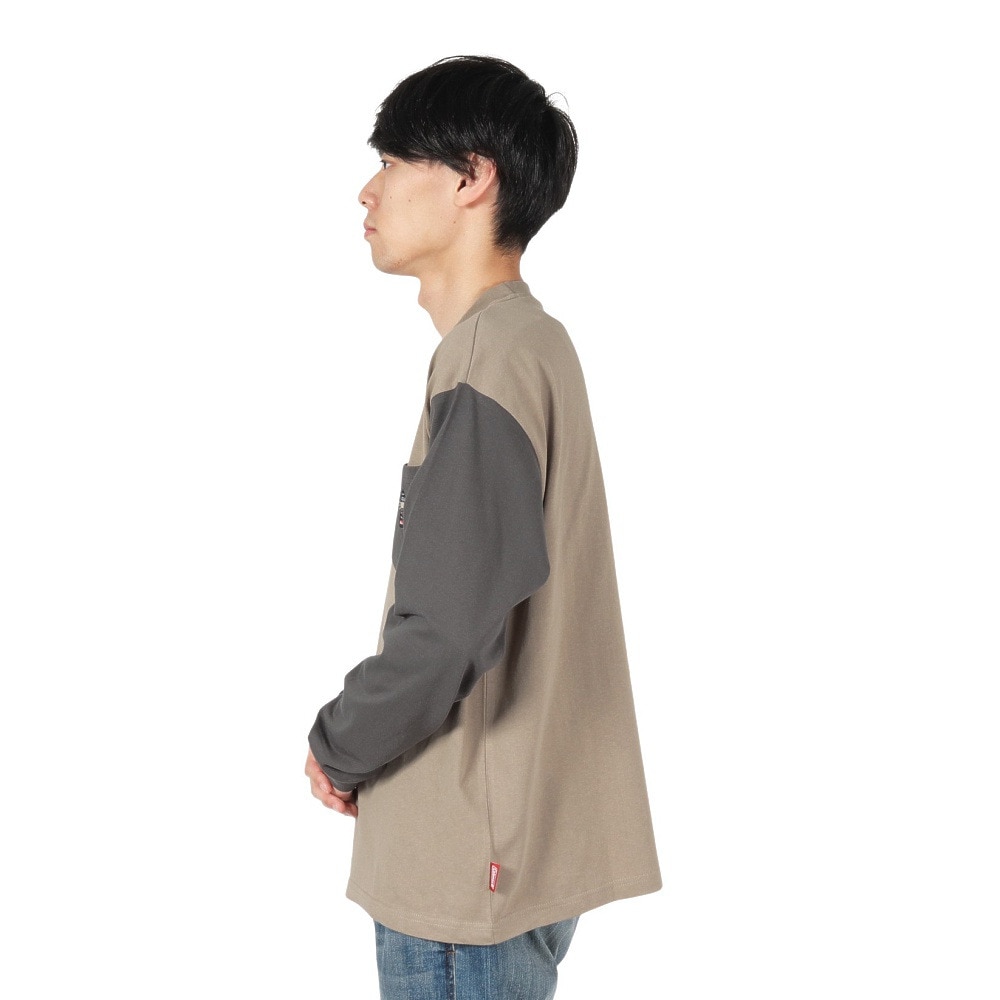 コールマン（Coleman）（メンズ）天竺 ポケット長袖Ｔシャツ X5450A CAM