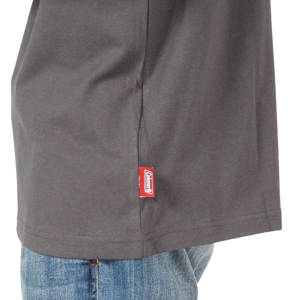 コールマン（Coleman）（メンズ）天竺 ポケット 長袖Tシャツ X5450A CGR
