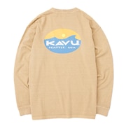 (メンズ)サーフロゴ ロングスリーブTシャツ 19823015 マスタード