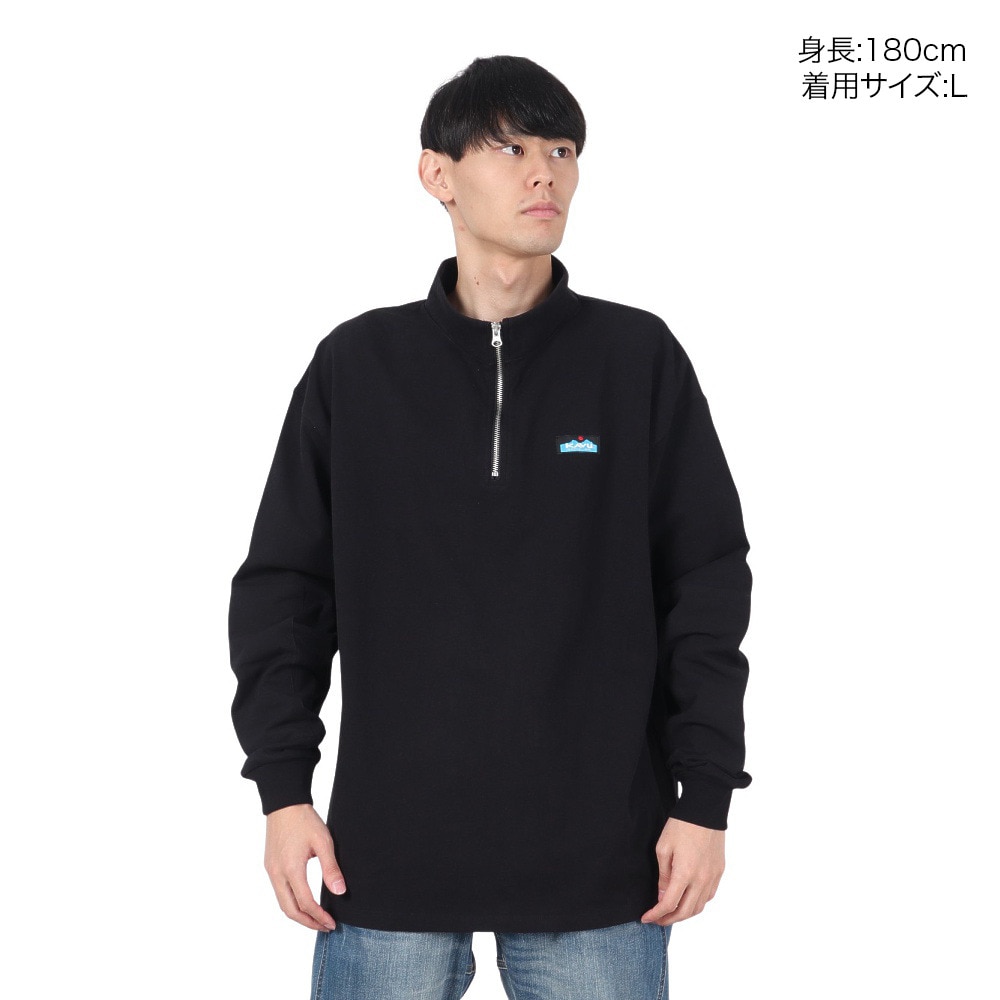 カブー（KAVU）（メンズ）ハーフジップ ヘビーウェイト ロング