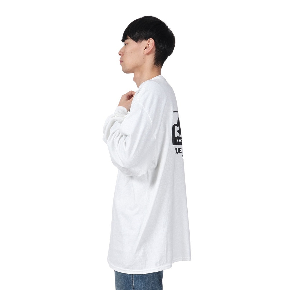 カブー（KAVU）（メンズ）トゥルーロゴ ロングスリーブ Tシャツ 19823021
