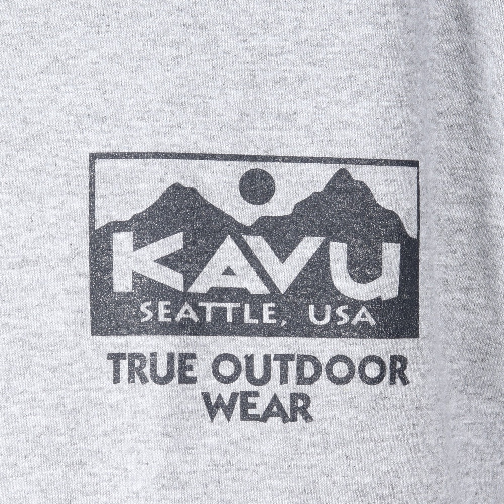 カブー（KAVU）（メンズ）トゥルーロゴ ロングスリーブ Tシャツ 19823029