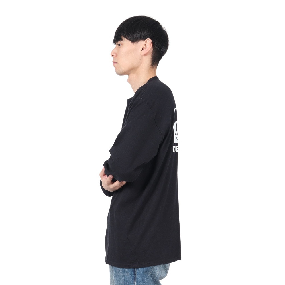 カブー（KAVU）（メンズ）トゥルーロゴ ロングスリーブTシャツ 19823029 ブラック