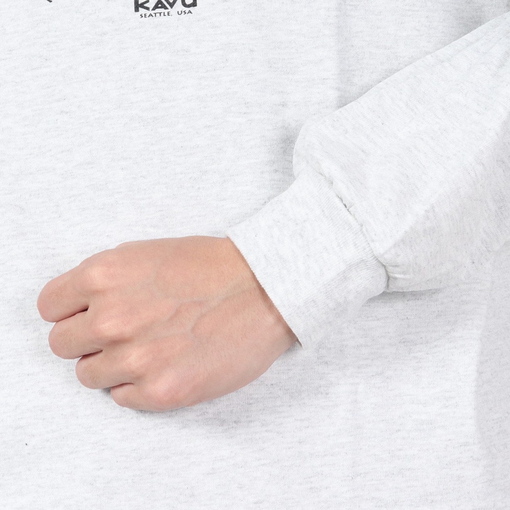 カブー（KAVU）（メンズ）レディーバグ ロングスリーブ Tシャツ 19823036 アッシュ