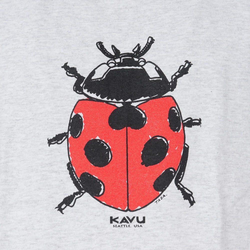 カブー（KAVU）（メンズ）レディーバグ ロングスリーブ Tシャツ 19823036 アッシュ