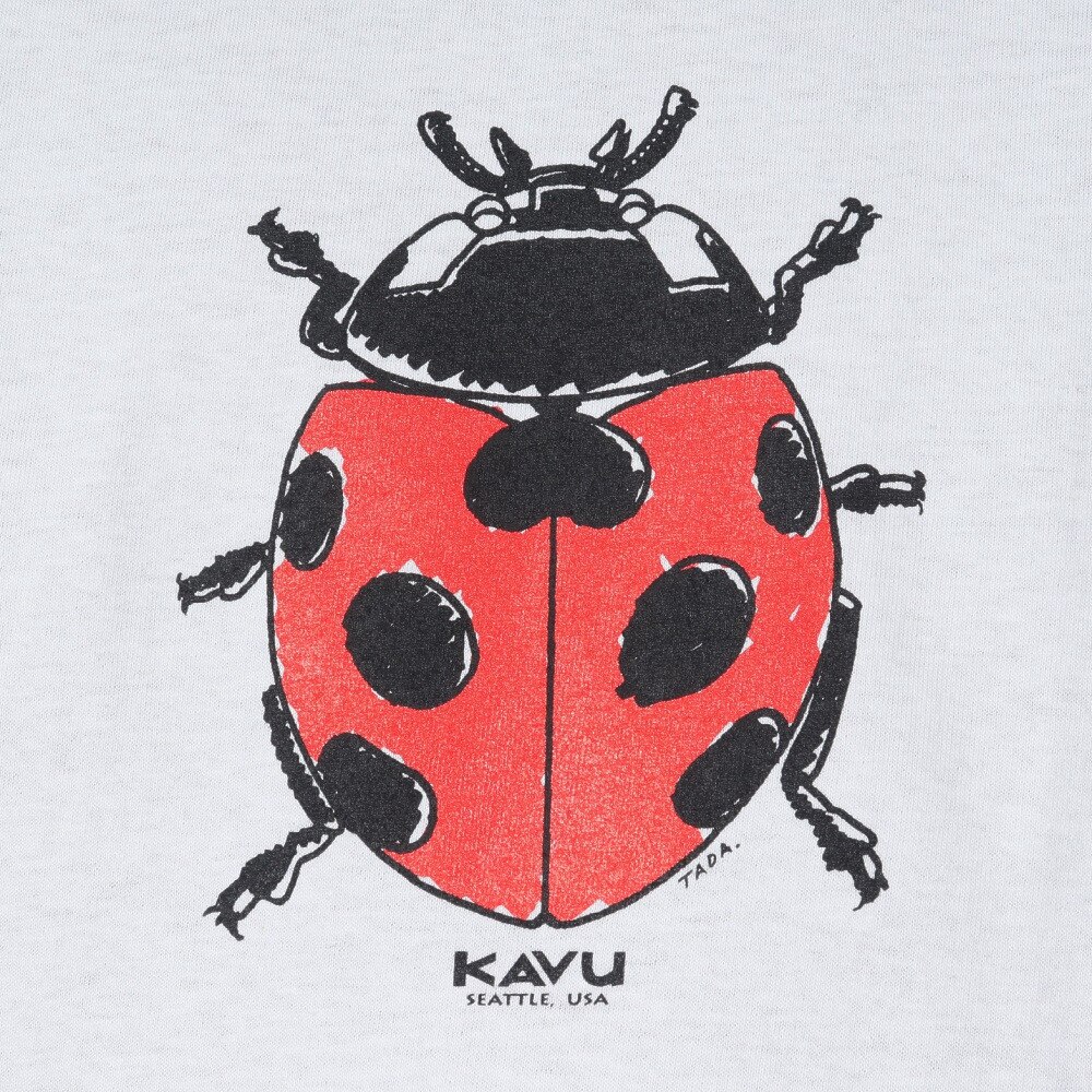 カブー（KAVU）（メンズ）レディーバグ ロングスリーブ Tシャツ 19823036 ホワイト