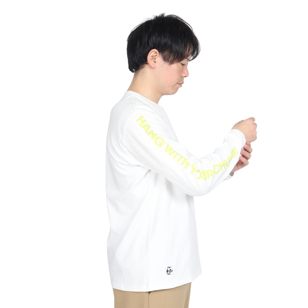 チャムス（CHUMS）（メンズ）HWYC Glow 長袖Tシャツ CH01-2477-W103