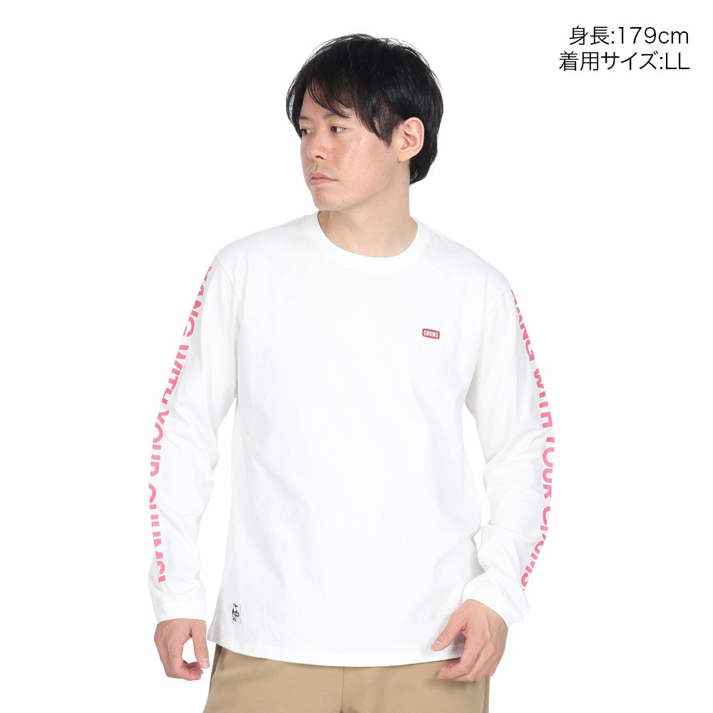 チャムス（CHUMS）（メンズ）HWYC Glow 長袖Tシャツ CH01-2477-W104
