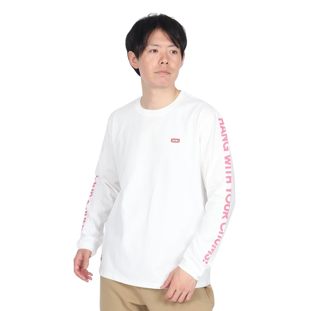 チャムス（CHUMS）（メンズ）HWYC Glow 長袖Tシャツ CH01-2477-W104