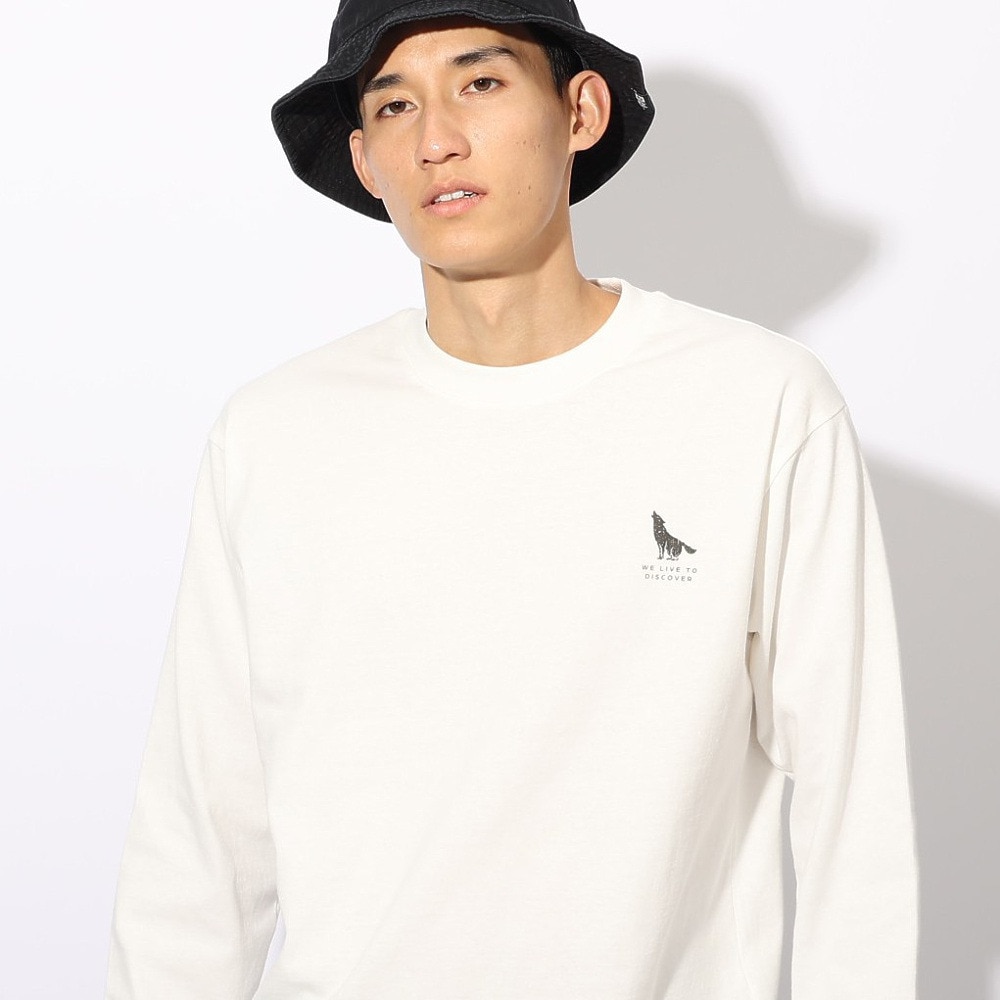 ジャックウルフスキン（JackWolfskin）（メンズ、レディース）ハウリングウルフ バックプリントTシャツ A62484-5055