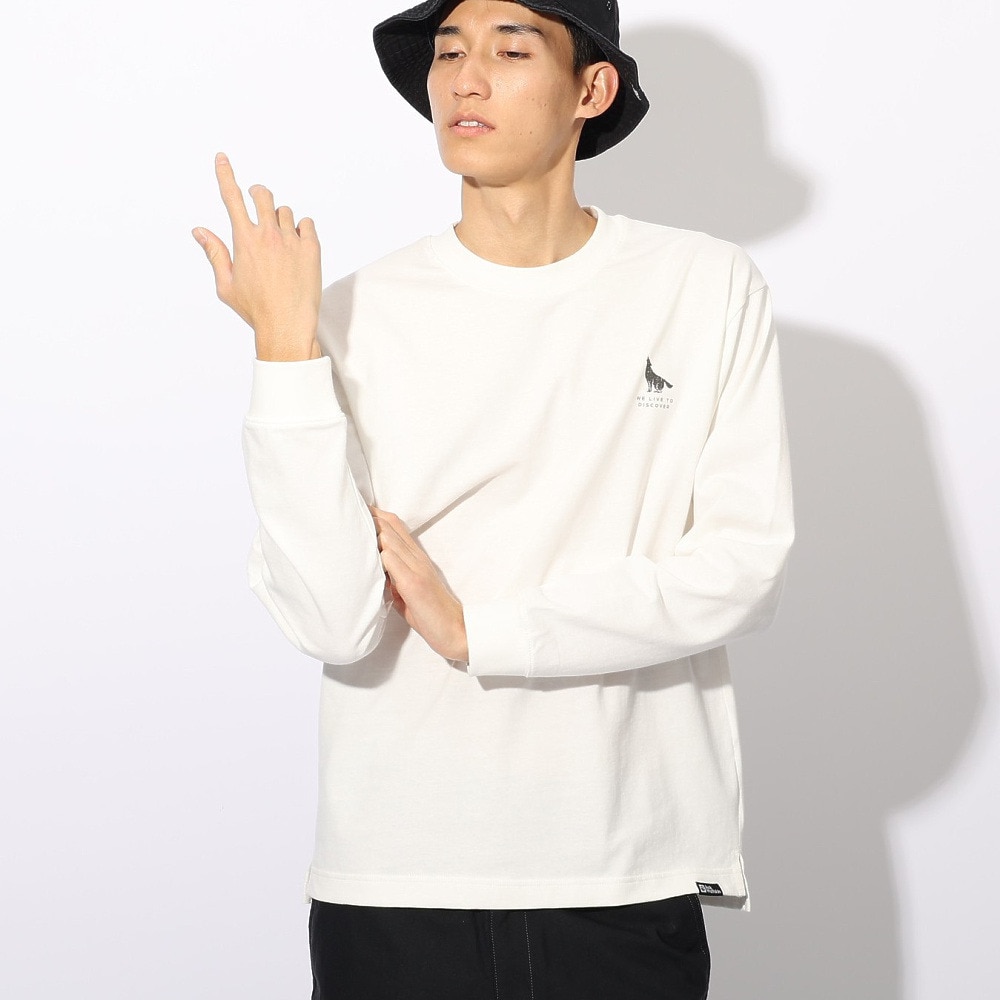 ジャックウルフスキン（JackWolfskin）（メンズ、レディース）ハウリングウルフ バックプリントTシャツ A62484-5055