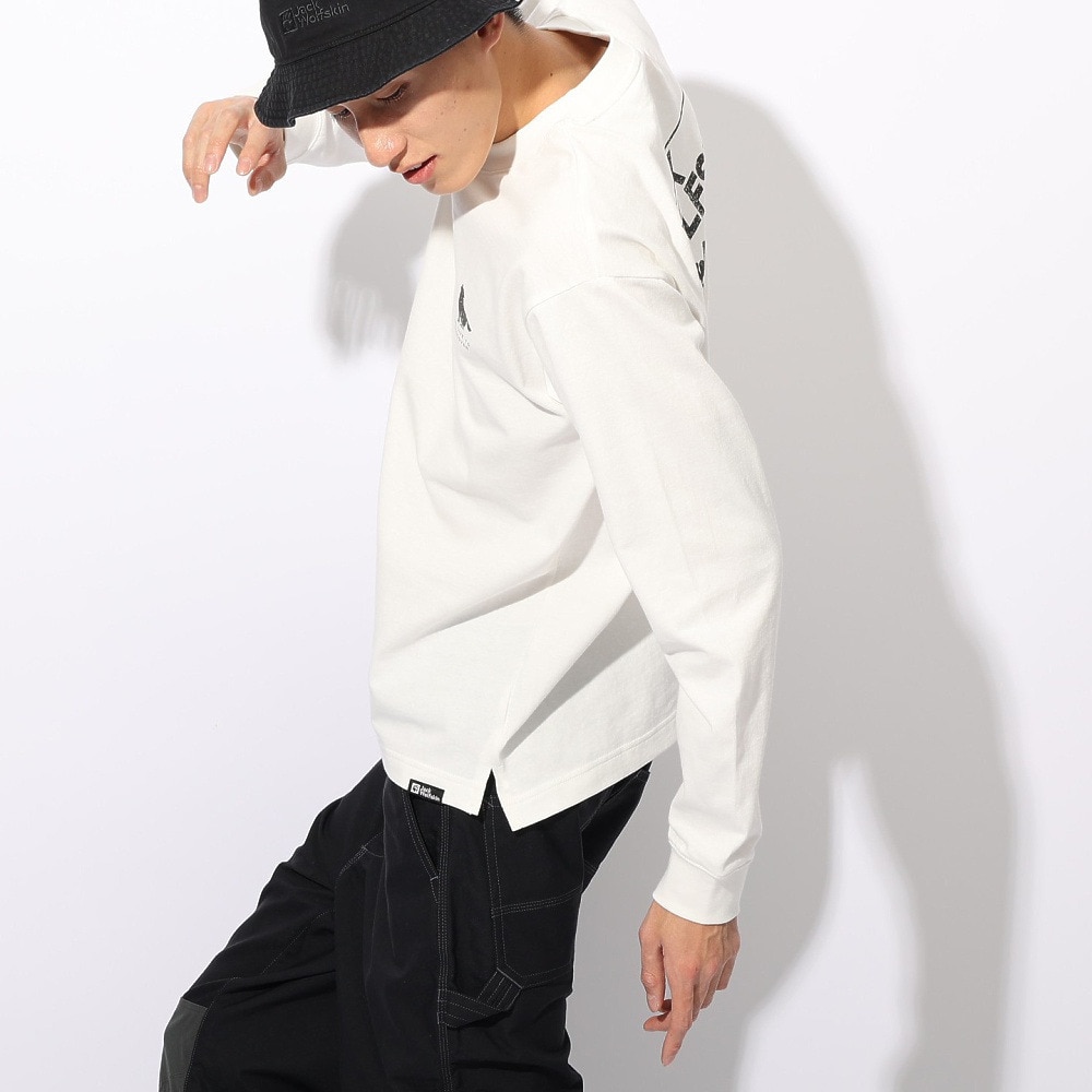 ジャックウルフスキン（JackWolfskin）（メンズ、レディース）ハウリングウルフ バックプリントTシャツ A62484-5055