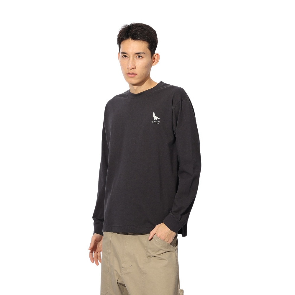ジャックウルフスキン（JackWolfskin）（メンズ、レディース）ハウリングウルフ バックプリントTシャツ A62484-6350