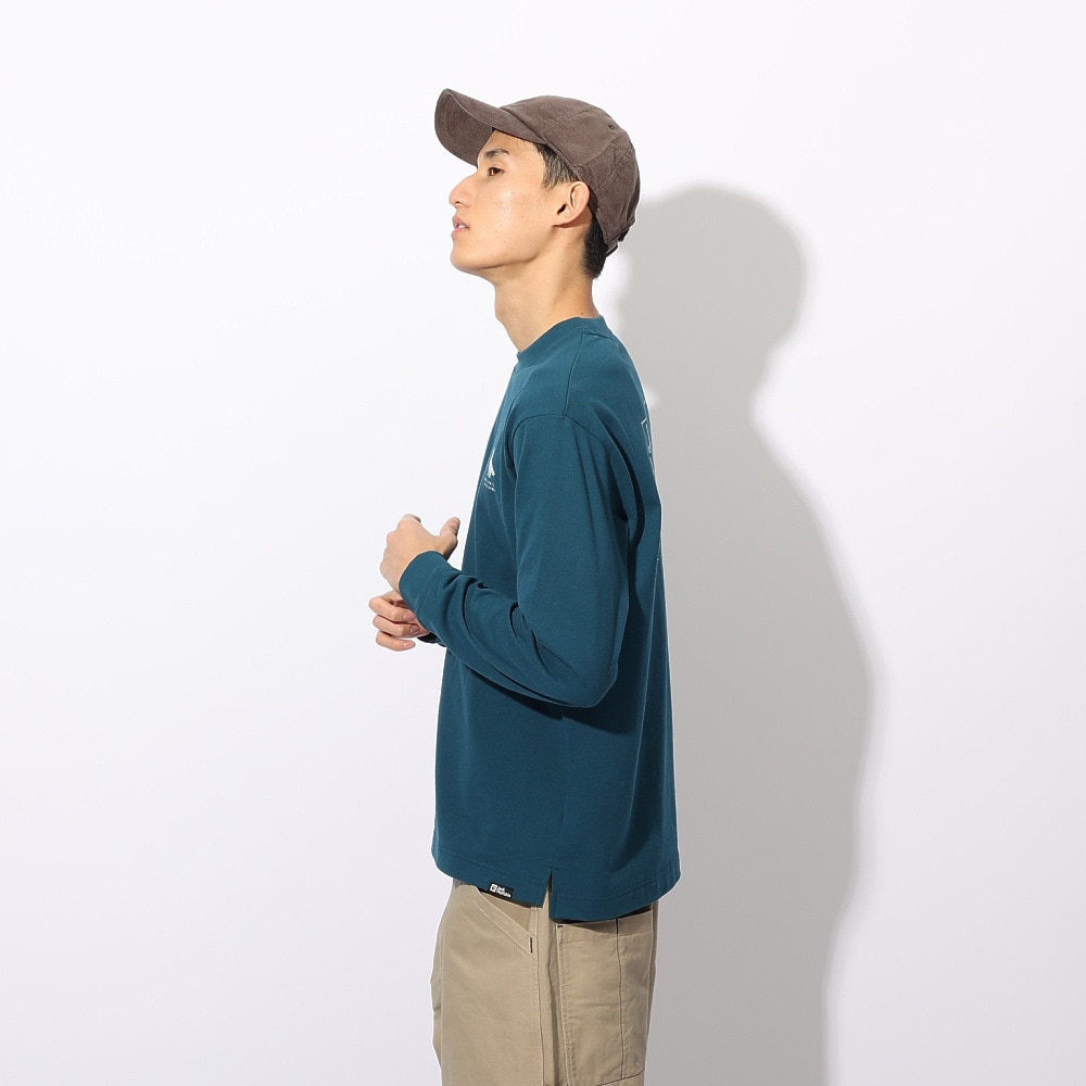 ジャックウルフスキン（JackWolfskin）（メンズ、レディース）ハウリングウルフ バックプリントTシャツ A62484-C0410