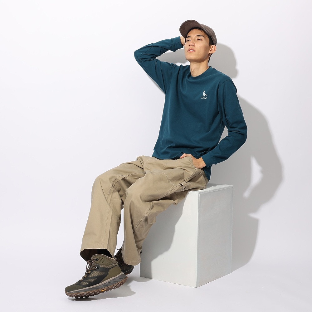 ジャックウルフスキン（JackWolfskin）（メンズ、レディース）ハウリングウルフ バックプリントTシャツ A62484-C0410