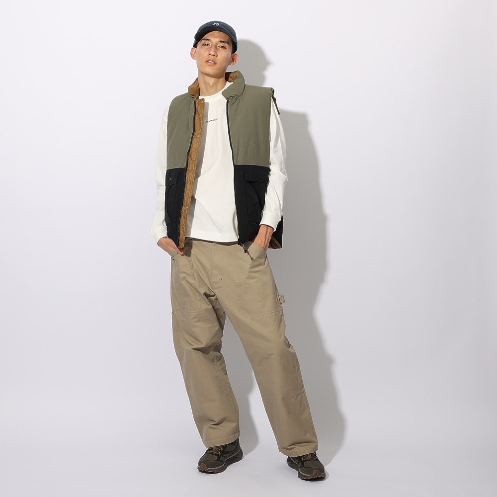 ジャックウルフスキン（JackWolfskin）（メンズ、レディース）ミニロゴ ロングスリーブ Tシャツ A63037-5055