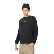 (メンズ、レディース)ミニロゴ ロングスリーブ Tシャツ A63037