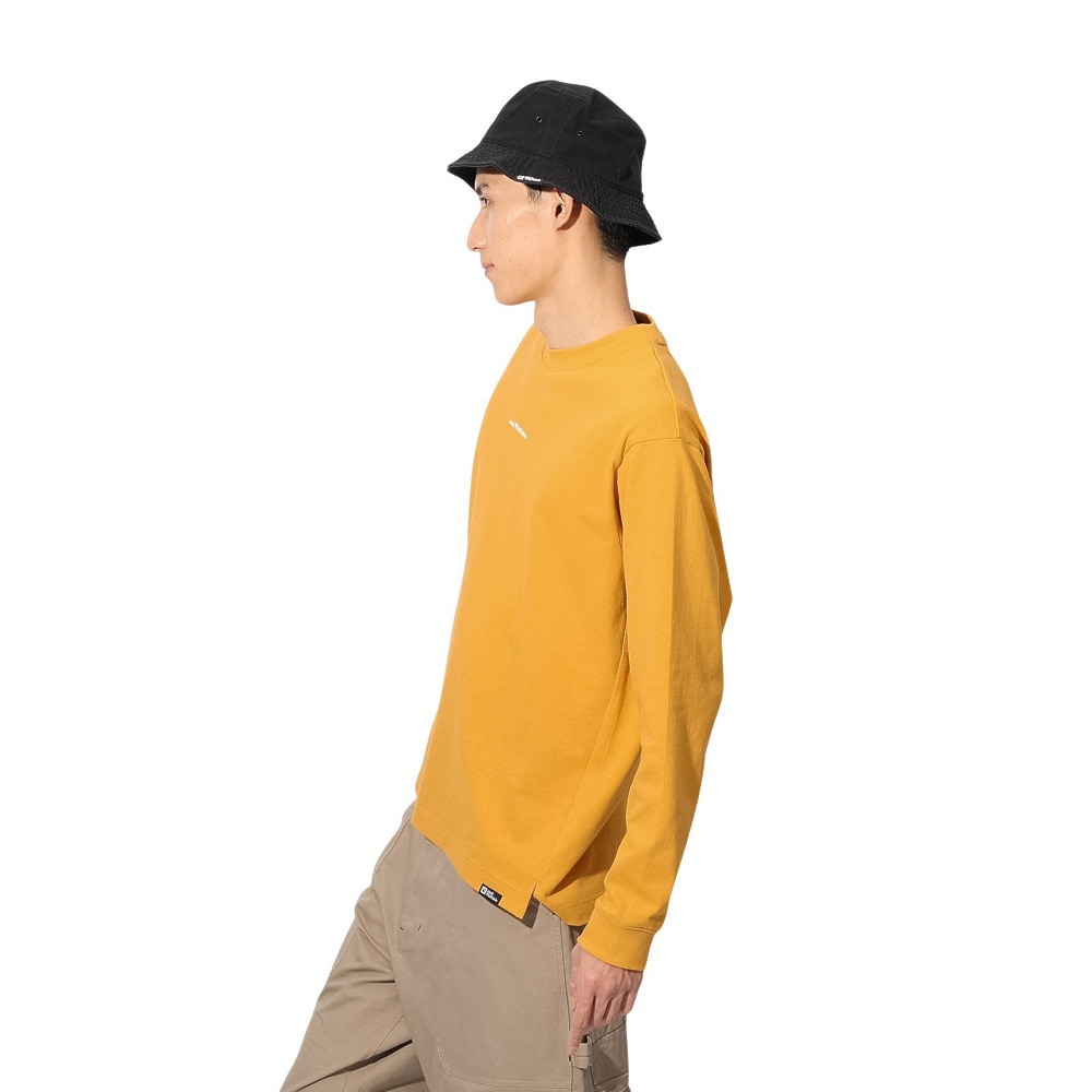 ジャックウルフスキン（JackWolfskin）（メンズ、レディース）ミニロゴ ロングスリーブ Tシャツ A63037-M0042