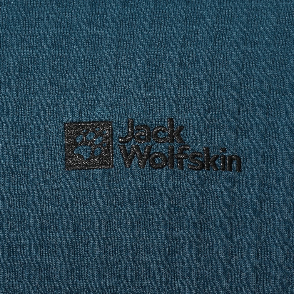 ジャックウルフスキン（JackWolfskin）（メンズ）ワッフルヘンリー ロングスリーブTシャツ A63213-C0410