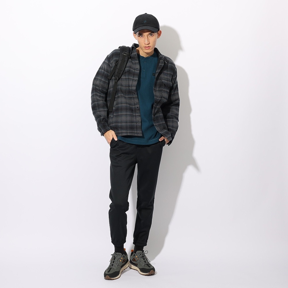 ジャックウルフスキン（JackWolfskin）（メンズ）ワッフルヘンリー ロングスリーブTシャツ A63213-C0410