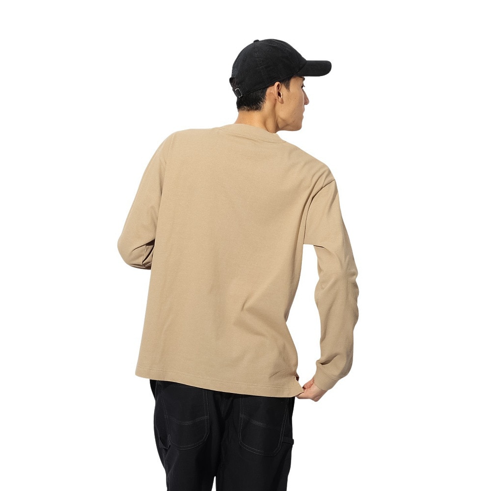 ジャックウルフスキン（JackWolfskin）（メンズ、レディース）ウルフプリント ロングスリーブTシャツ A63977-A0030