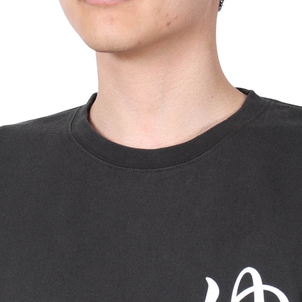 ゴースローキャラバン（GOSLOWCARAVAN）（メンズ）超ヘビーUSAコットン 銭湯温泉 ロングスリーブTシャツ 332804 BLK
