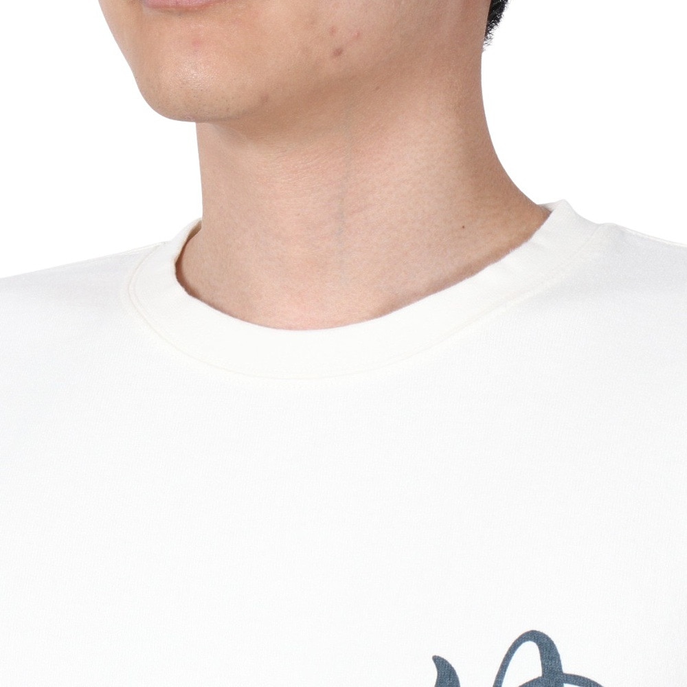 ゴースローキャラバン（GOSLOWCARAVAN）（メンズ）超ヘビーUSAコットン 銭湯温泉 ロングスリーブTシャツ 332804 WHT