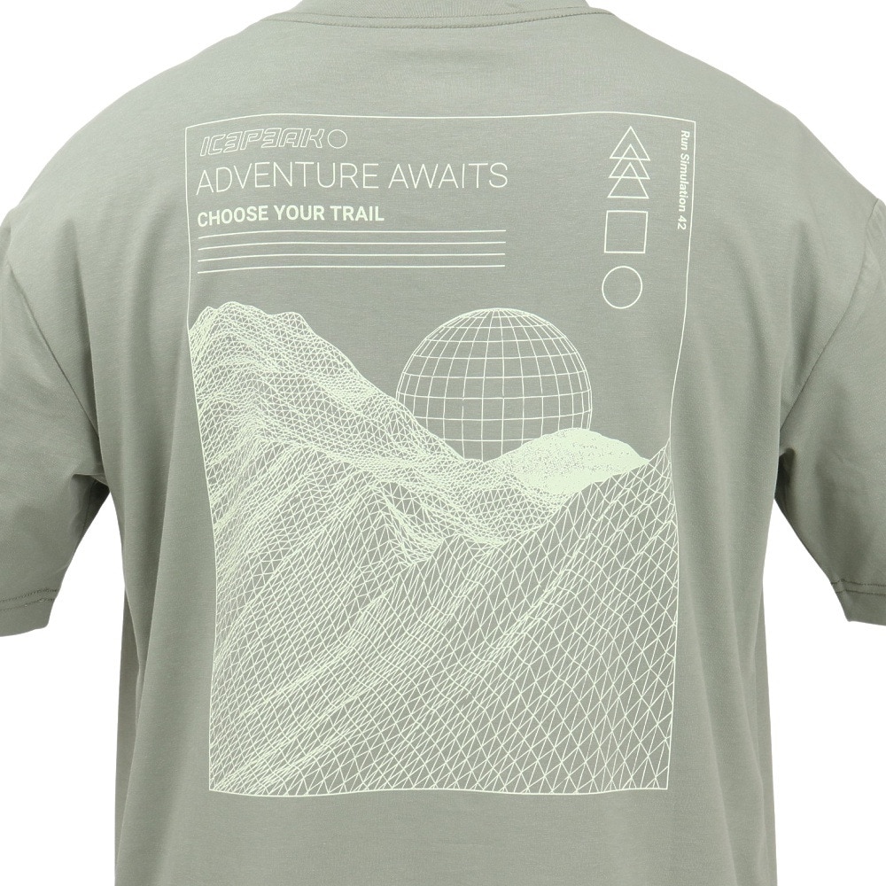 アイスピーク（ICEPEAK）（メンズ）Tシャツ MOORETON 57700 932 561 冷感
