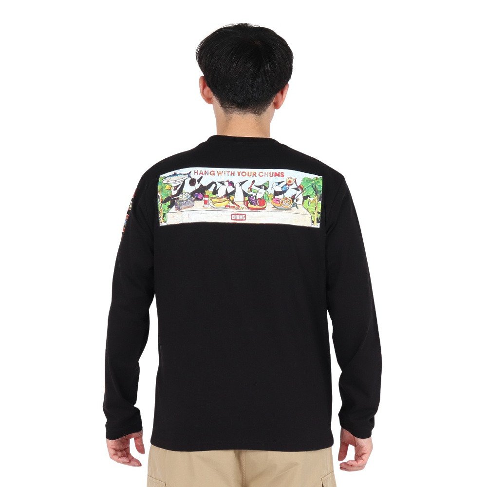 チャムス（CHUMS）（メンズ）アンチバグブレックファーストロングスリーブTシャツ CH01-2506-K001