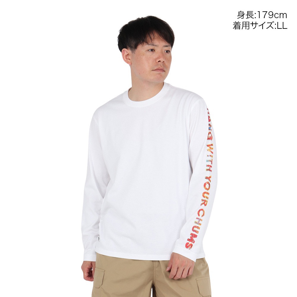 チャムス（CHUMS）（メンズ）アンチバグブレックファーストロングスリーブTシャツ CH01-2506-W001