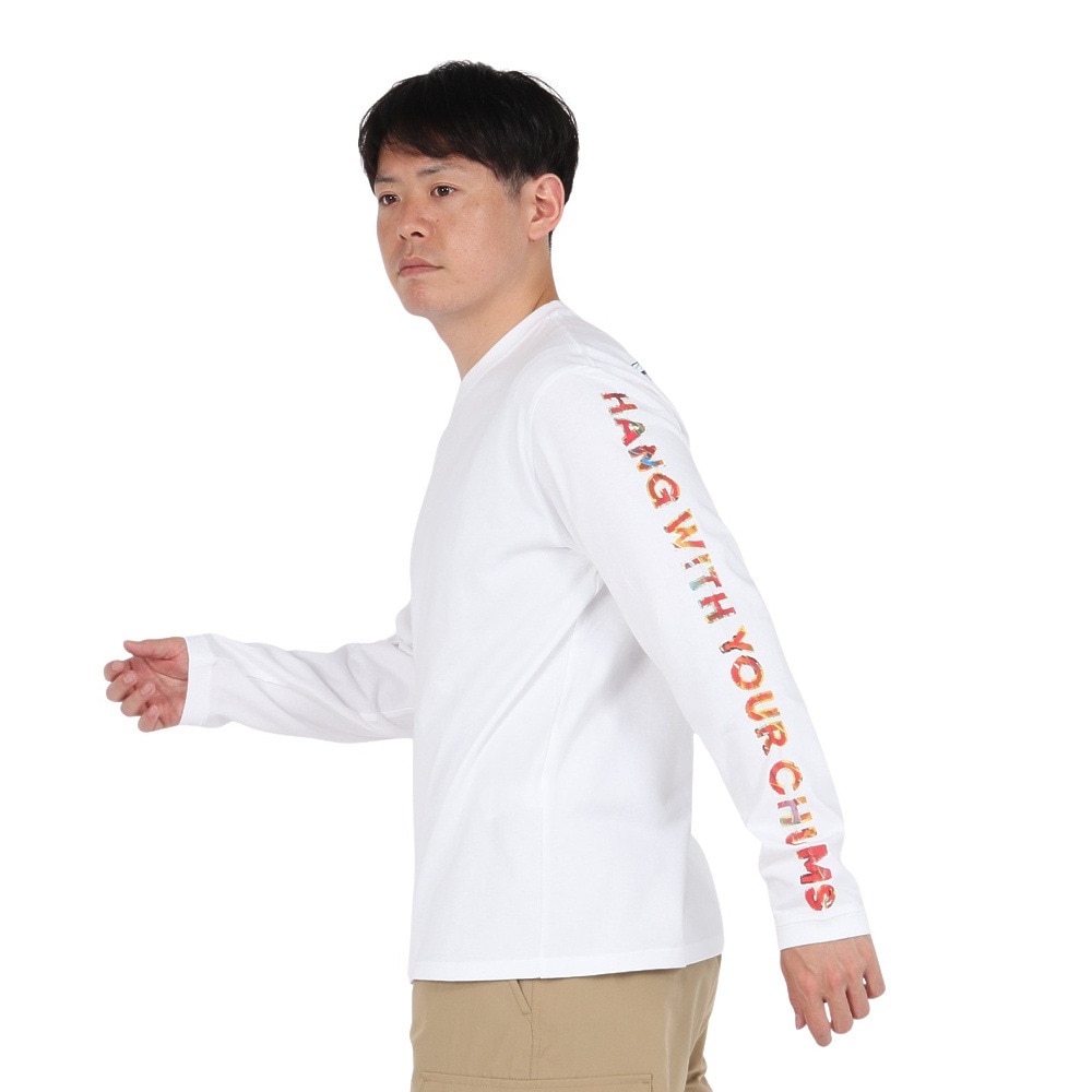 チャムス（CHUMS）（メンズ）アンチバグブレックファーストロングスリーブTシャツ CH01-2506-W001
