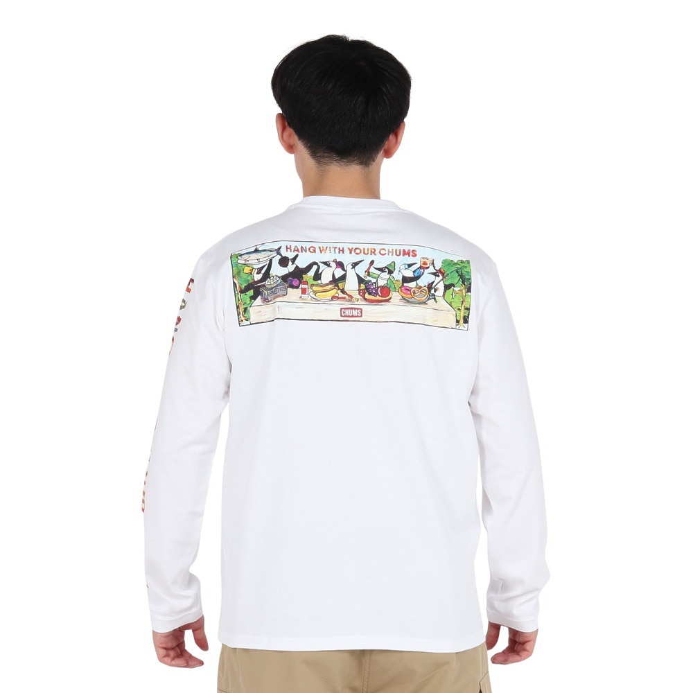 チャムス（CHUMS）（メンズ）アンチバグブレックファーストロングスリーブTシャツ CH01-2506-W001