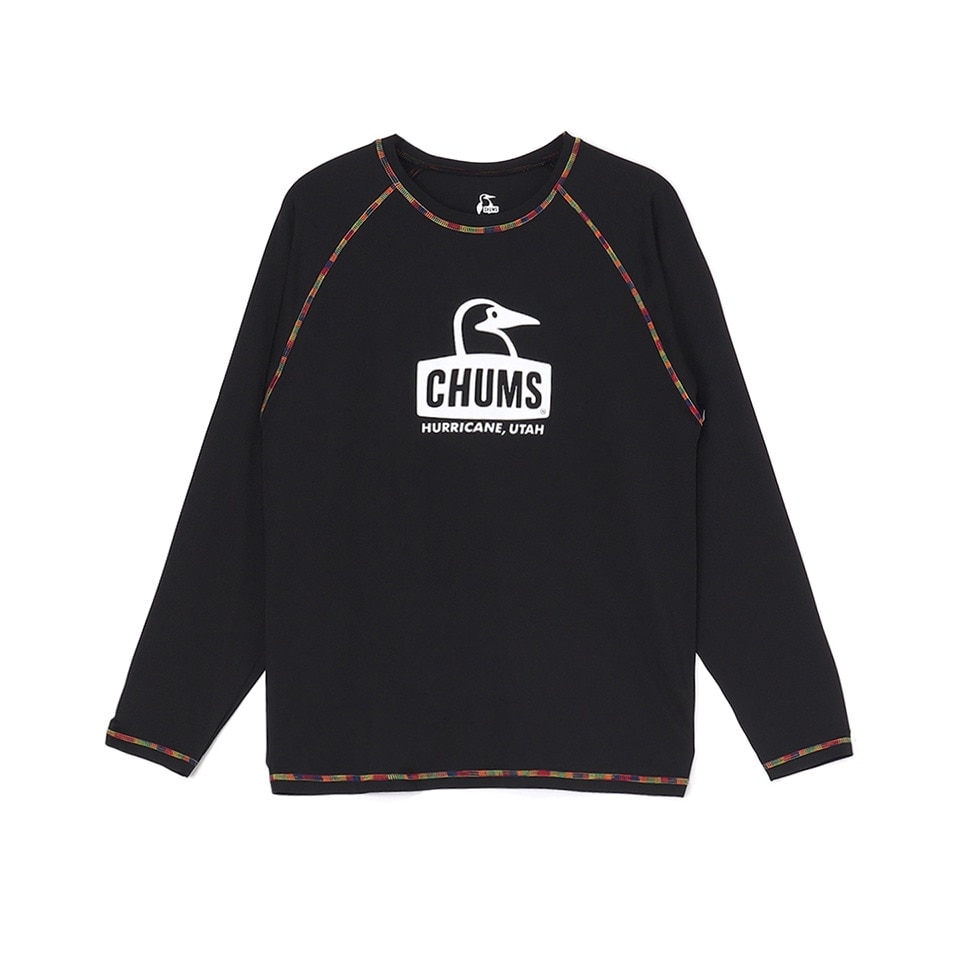 チャムス（CHUMS）（メンズ）スプラッシュ ブービーフェイス ロングスリーブTシャツ CH01-2541-K094