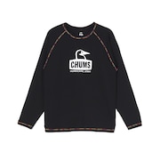(メンズ)スプラッシュ ブービーフェイス ロングスリーブTシャツ CH01-2541-K094