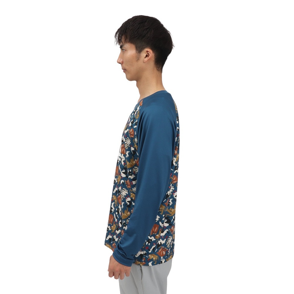 チャムス（CHUMS）（メンズ）スプラッシュ ブービーフェイス ロングスリーブTシャツ CH01-2541-Z354