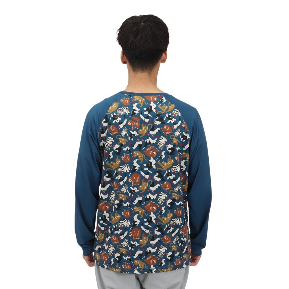 チャムス（CHUMS）（メンズ）スプラッシュ ブービーフェイス ロングスリーブTシャツ CH01-2541-Z354