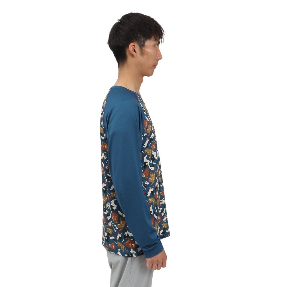 チャムス（CHUMS）（メンズ）スプラッシュ ブービーフェイス ロングスリーブTシャツ CH01-2541-Z354