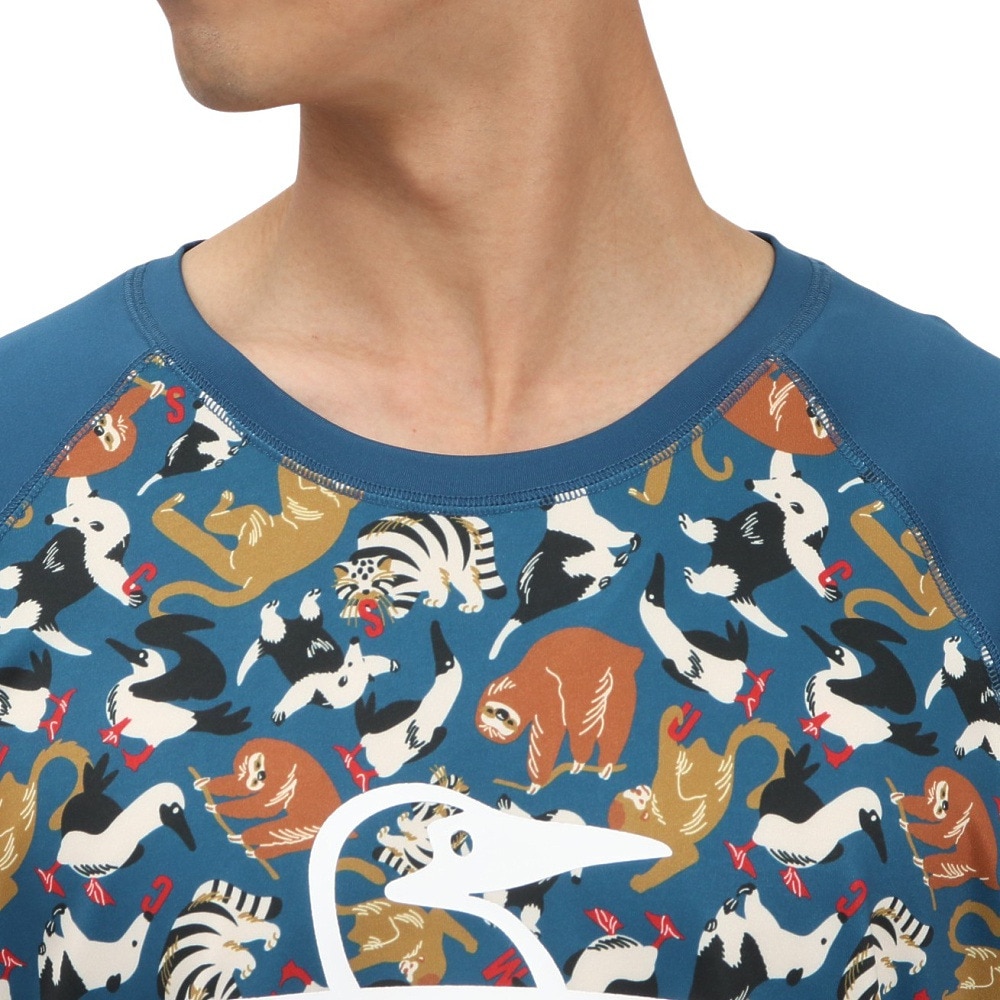 チャムス（CHUMS）（メンズ）スプラッシュ ブービーフェイス ロングスリーブTシャツ CH01-2541-Z354