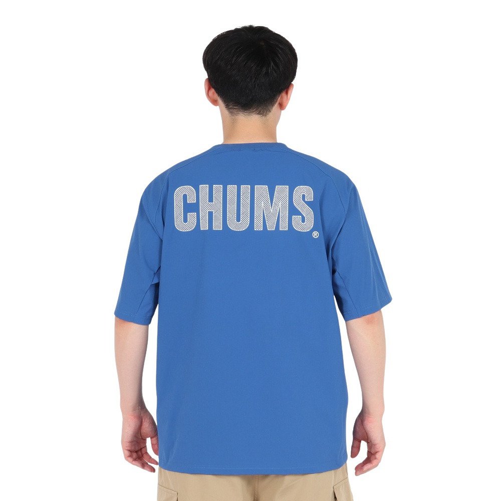 チャムス（CHUMS）（メンズ）エアトレイルストレッチチャムスTシャツ CH01-2580-A001