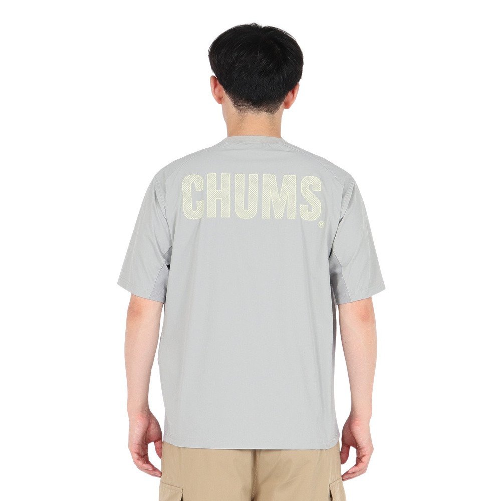 チャムス（CHUMS）（メンズ）エアトレイルストレッチチャムスTシャツ CH01-2580-G001