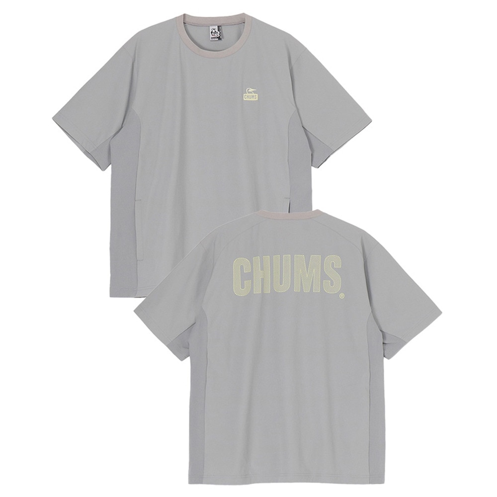 チャムス（CHUMS）（メンズ）エアトレイルストレッチチャムスTシャツ CH01-2580-G001