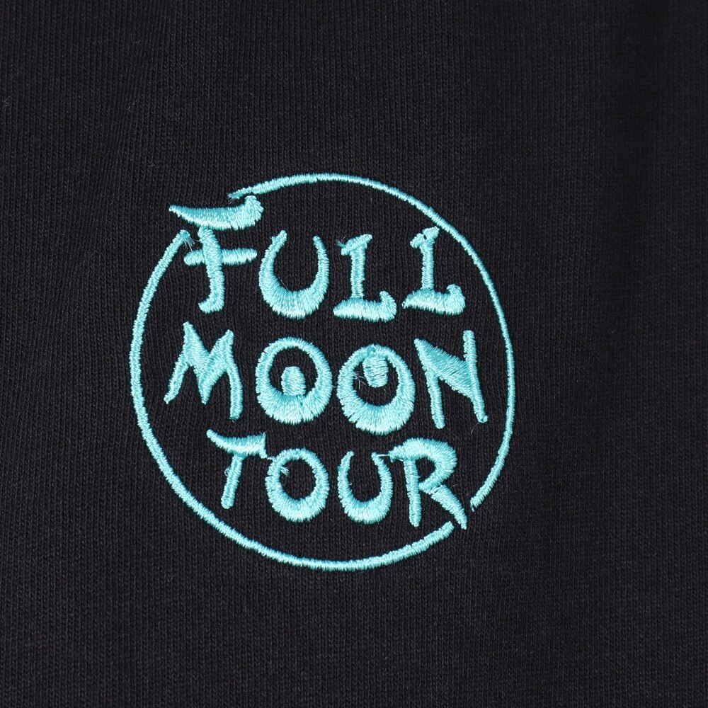 ゴースローキャラバン（GOSLOWCARAVAN）（メンズ、レディース）FULL MOON TOUR 長袖Tシャツ 341904 BLK