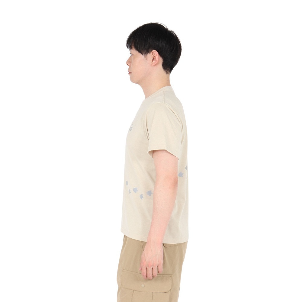 チャムス（CHUMS）（メンズ）ブービー Foot Dry Tシャツ CH01-2569-G057 ベージュ