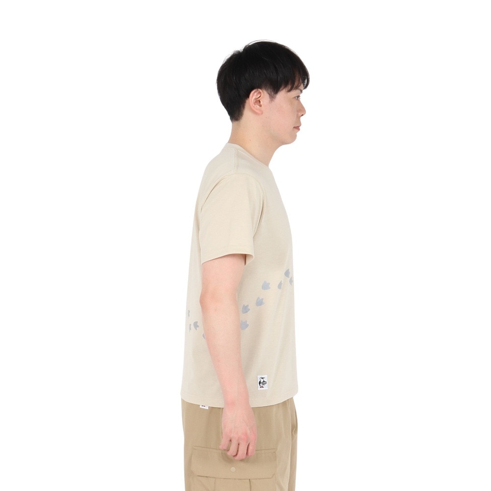 チャムス（CHUMS）（メンズ）ブービー Foot Dry Tシャツ CH01-2569-G057 ベージュ